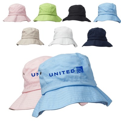 Lightweight Cotton Bucket Hats w/ Custom Logo