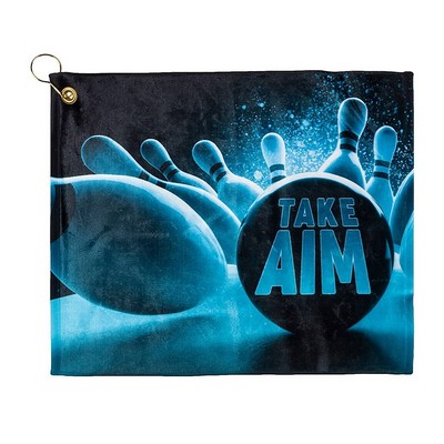 Subli-Plush Velour Golf Towel