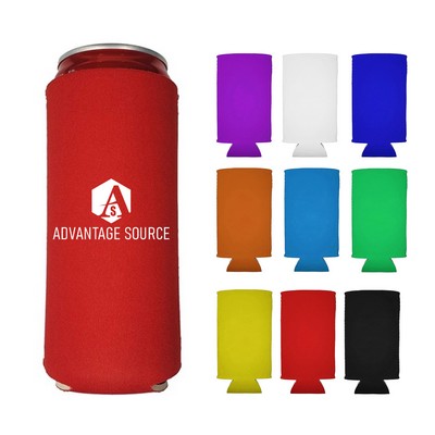 12Oz Slim Neoprene Collapsible Can Cooler