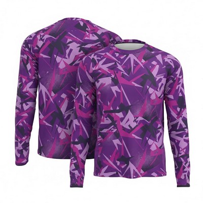 Men's UPF 50+ Sunproof Sublimation Fishing T-Shirt